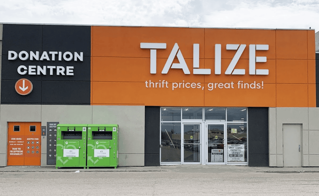 Talize North Bay thrift store exterior storefront
