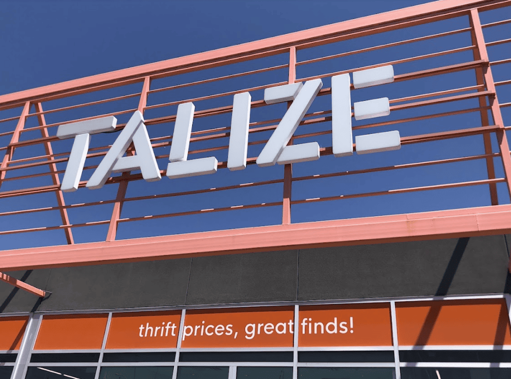 Talize Kingston thrift store exterior storefront