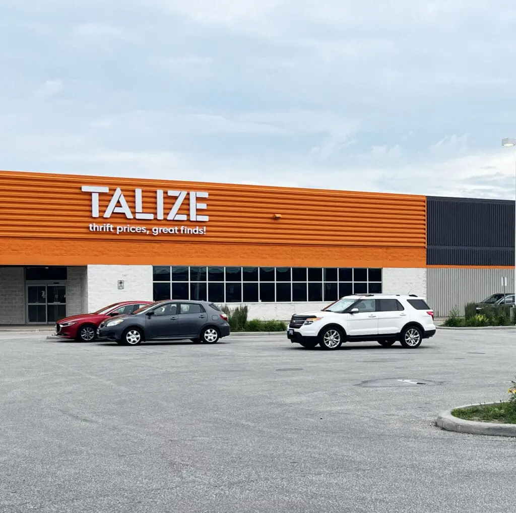 Talize Windsor thrift store exterior storefront