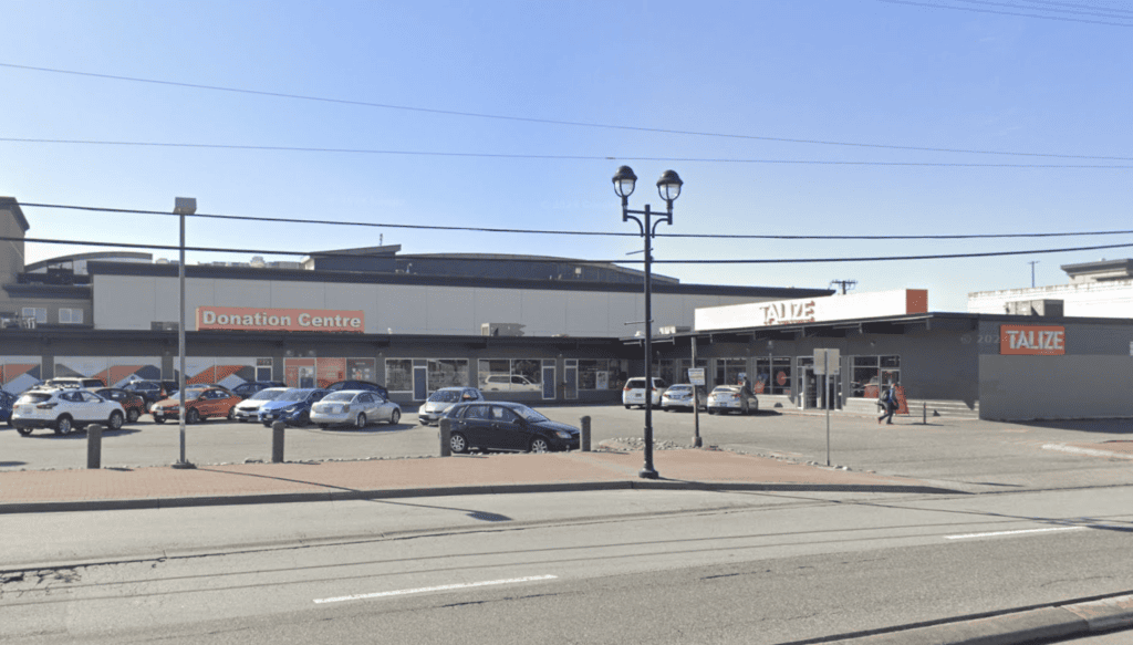 Talize Langley thrift store exterior storefront